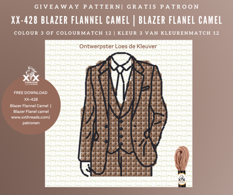 Patroon  Kleurenmatch 12 Kleur 3 Blazer Flanel Camel  29 juni 2022